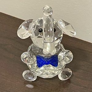 Crystal Elephant Decor